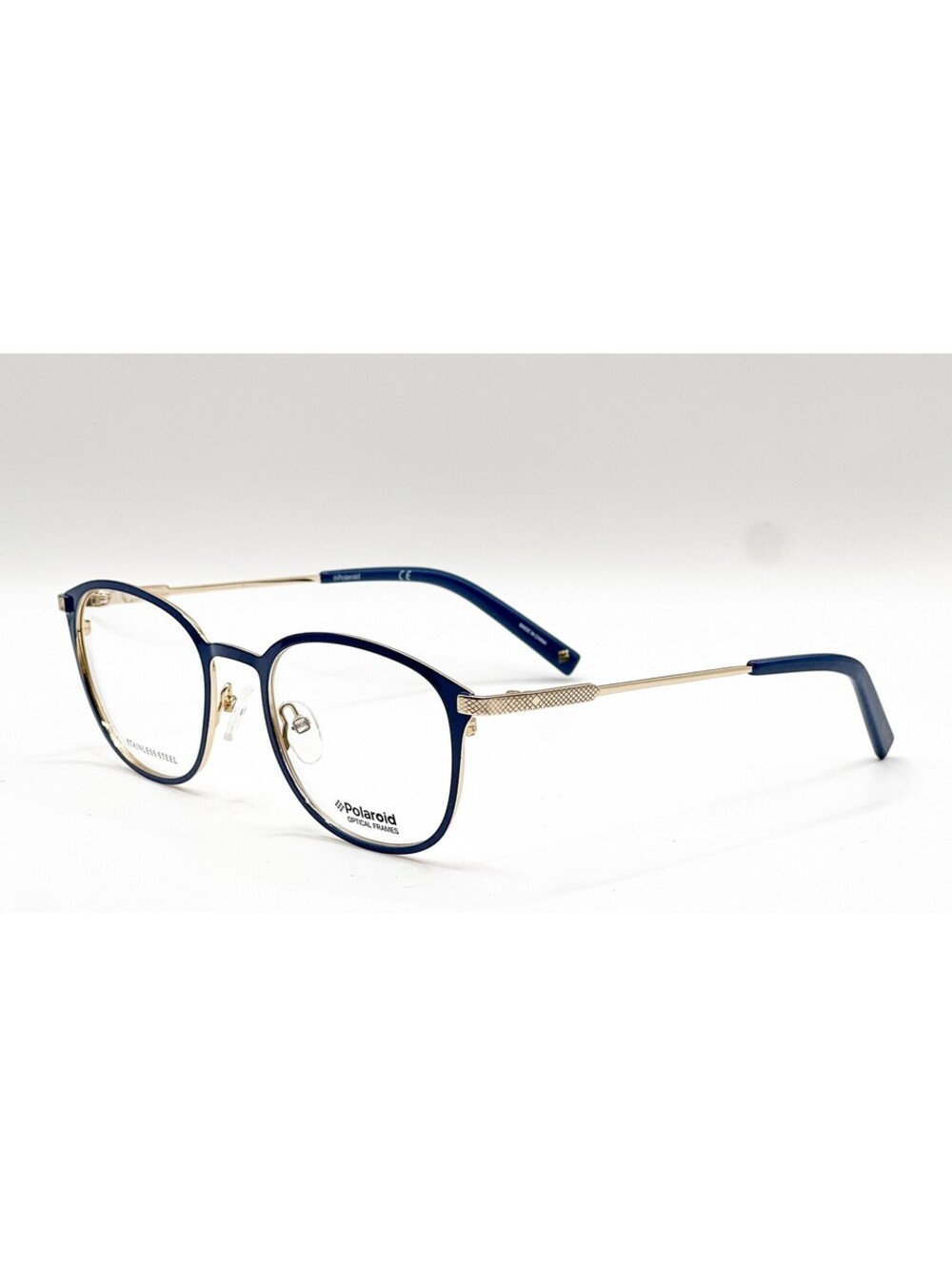 Polaroid Pld D351 Pjp Blue Round Authentic Eyeglass Frames 52-21